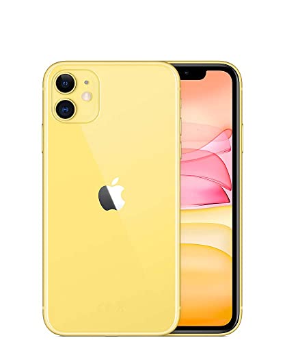 Apple iPhone 11, 64GB, Amarillo (Reacondicionado)